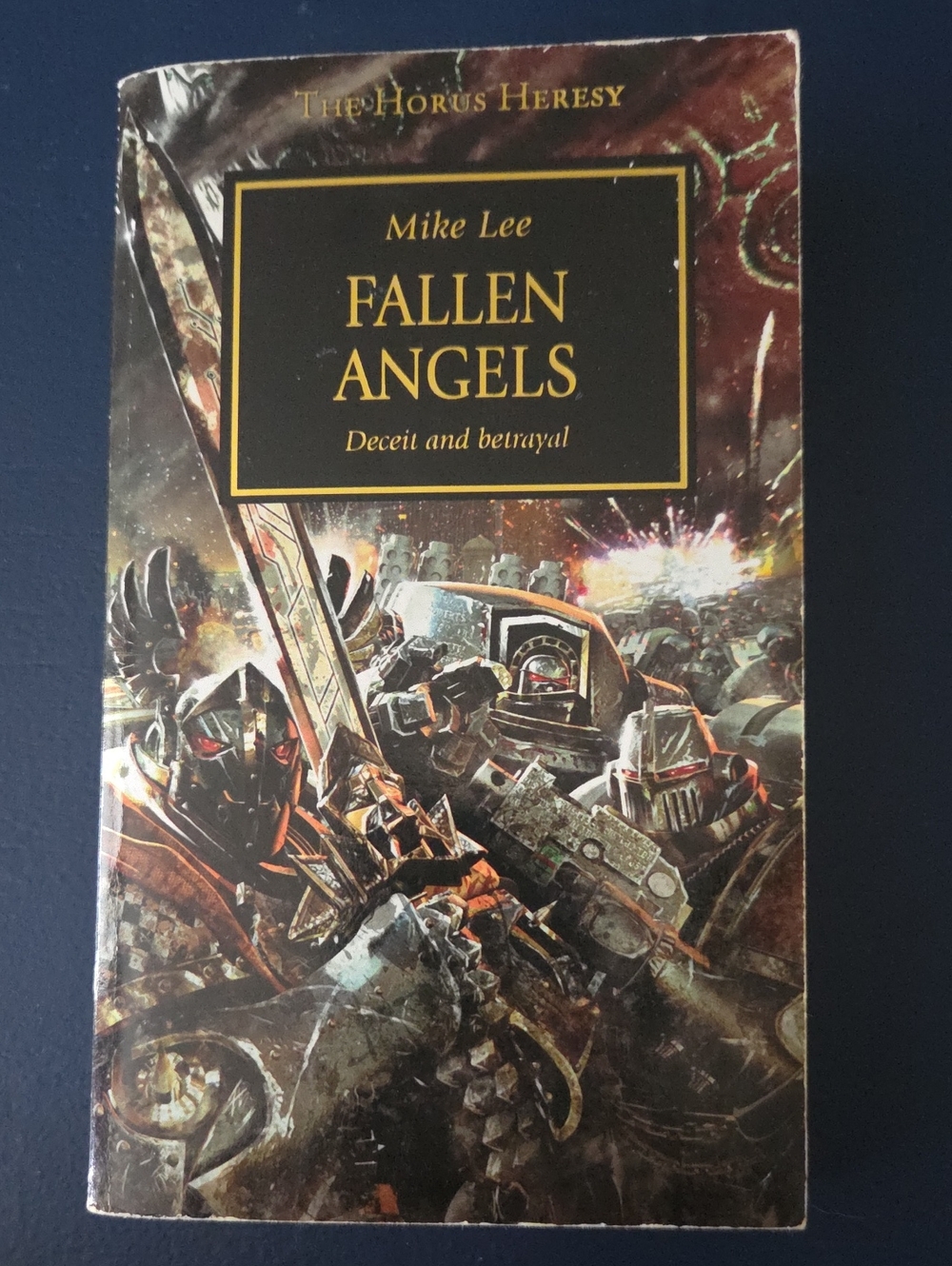 Fallen Angels Hardcover Book - Black/Red Cover